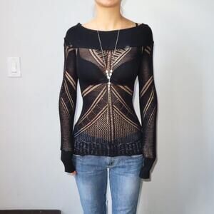 Cache Women's Black Shirt